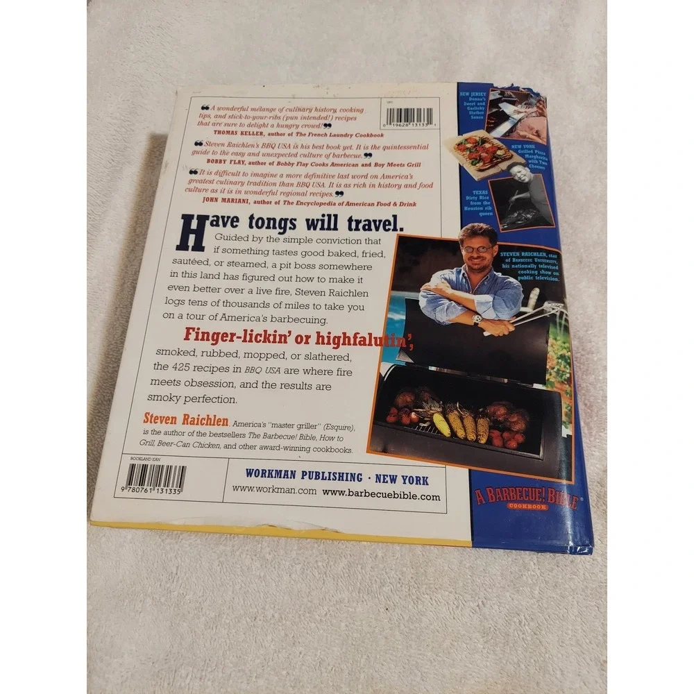 BBQ USA Steven Raichlen's‎ 425 Recipes Cookbook Grill Barbecue Book